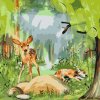 Paint by Number - Does in the Forest