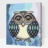 Paint by Number - Owl with Pink Cheeks