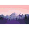 Paint by Number - Mountains at Sunset