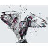 Paint by Number - Silver Snowy Owl