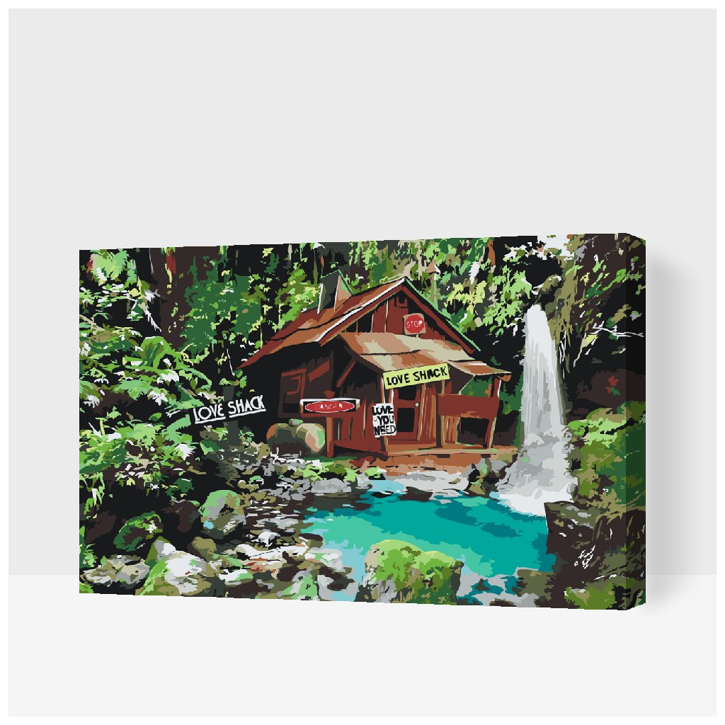 Paint by Number - Love Cottage