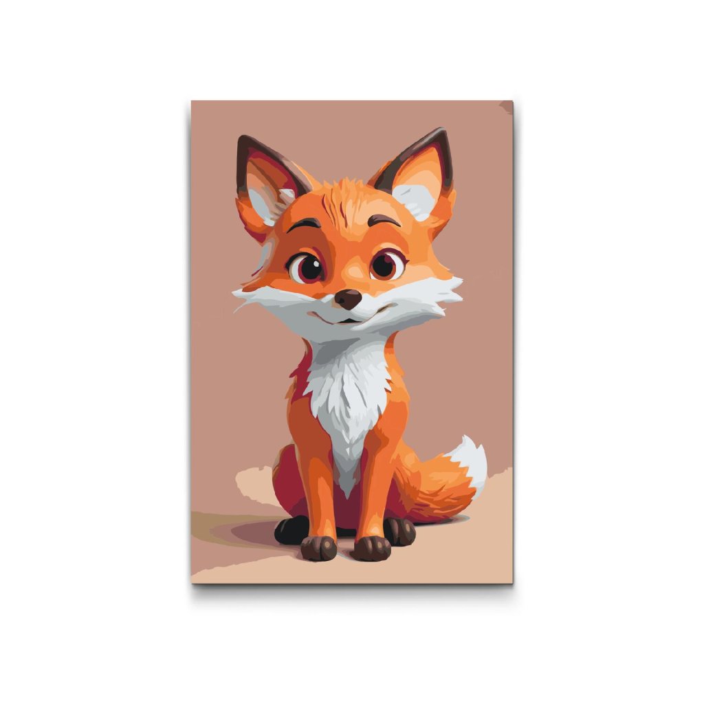 M2_Painting_by_Numbers_-_Fox_for_children