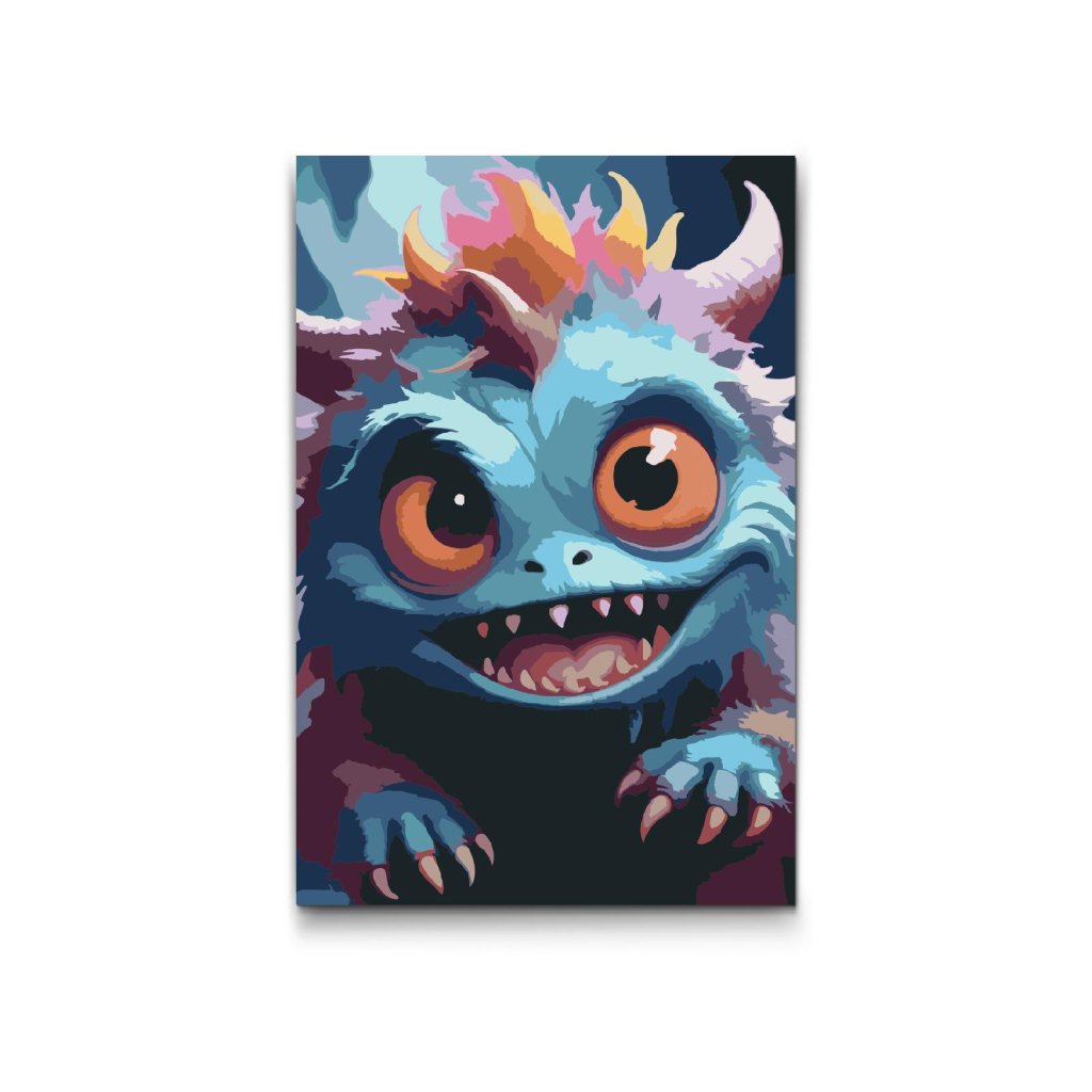 M2_Painting_by_Numbers_-_Cute_monster_from_a_fabulous_forest