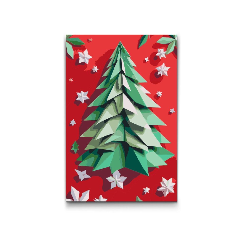 M2_Painting_by_Numbers_-_Origami_Christmas_tree