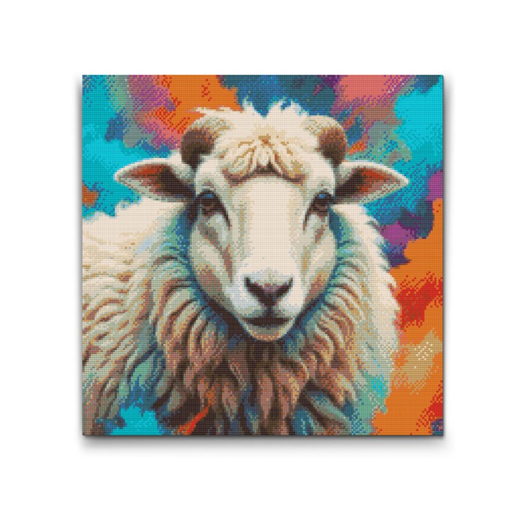 M2_Diamond_Paintings_-_Sheep_in_shades_of_turquoise_and_orange