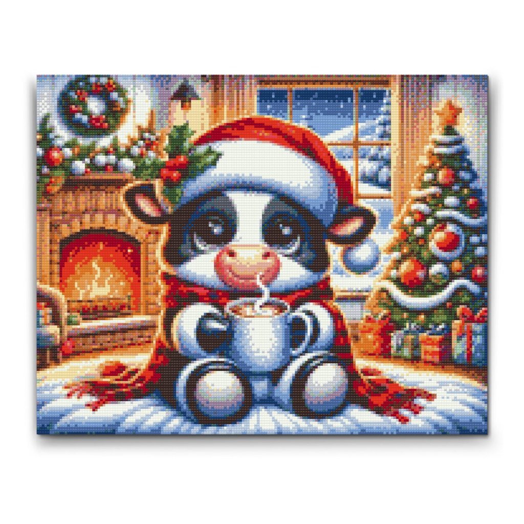 M2_Diamond_Paintings_-_Christmas_cow_and_a_cup_of_coffee