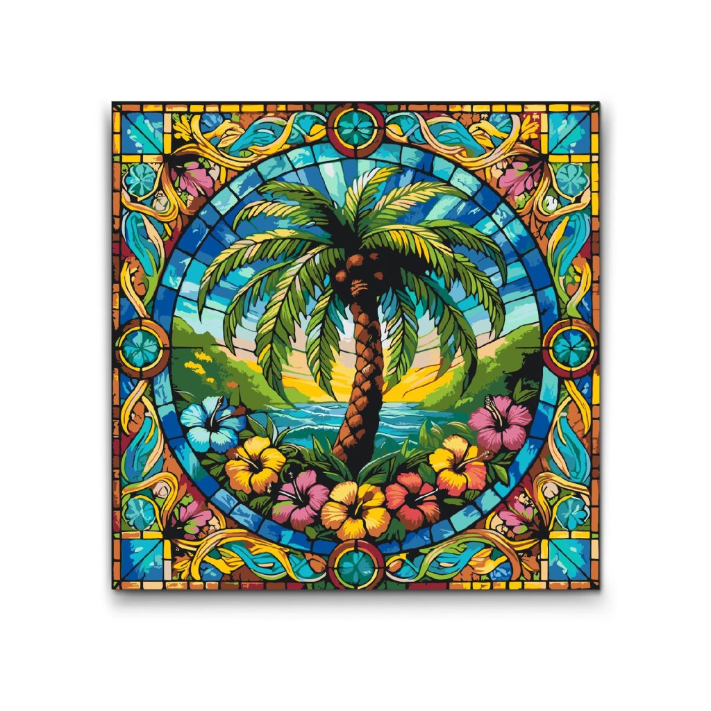 M2_Painting_by_Numbers_-_Stained_glass_palm_tree