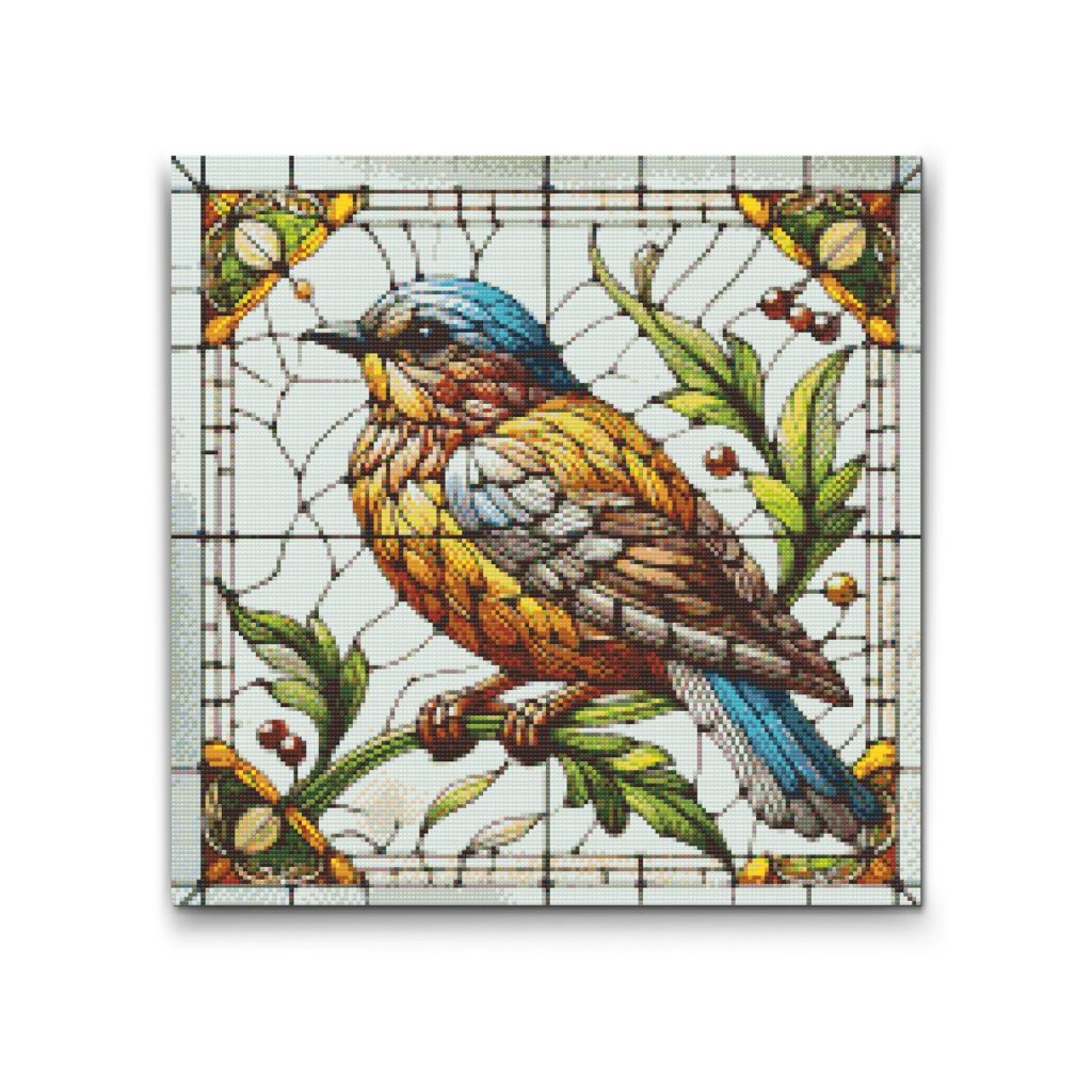 M2_Diamond_Paintings_-_Stained_glass_sparrow