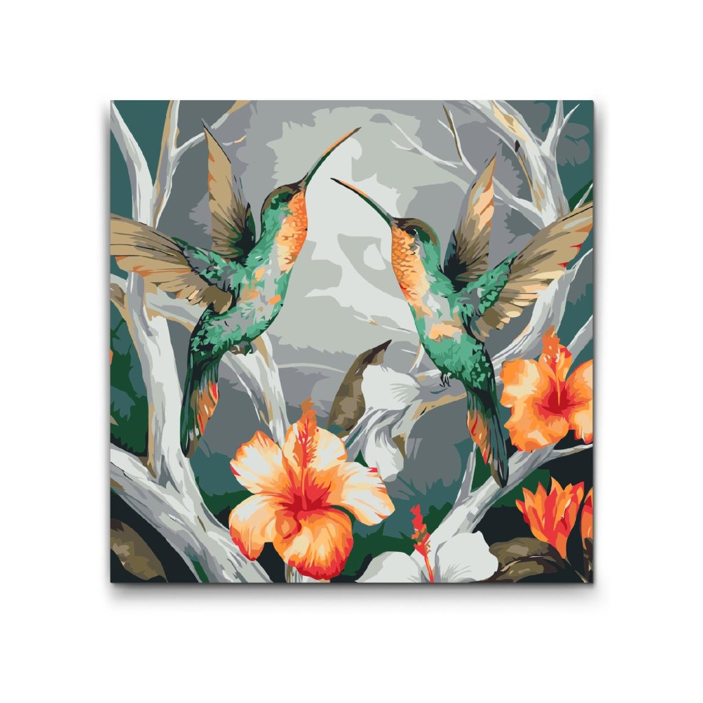 M2_Painting_by_Numbers_-_Hummingbirds_among_flowers