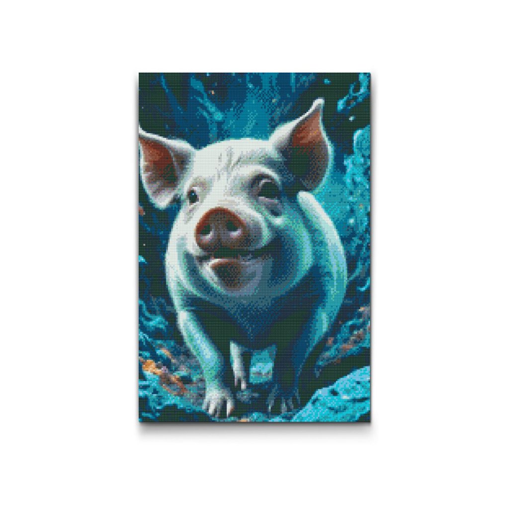 M2_Diamond_Paintings_-_Piglet_in_shades_of_dark_turquoise