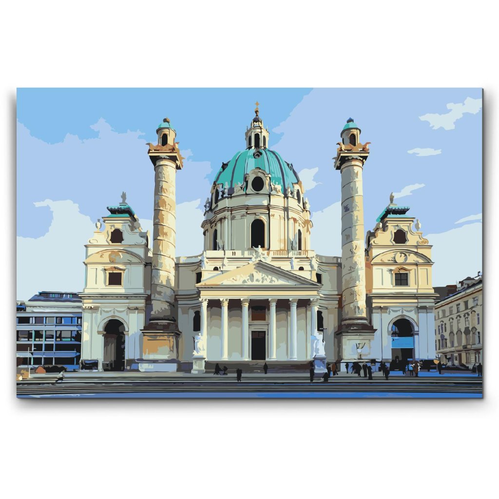 M2_Painting_by_Numbers_-_Karlskirche,_Vienna