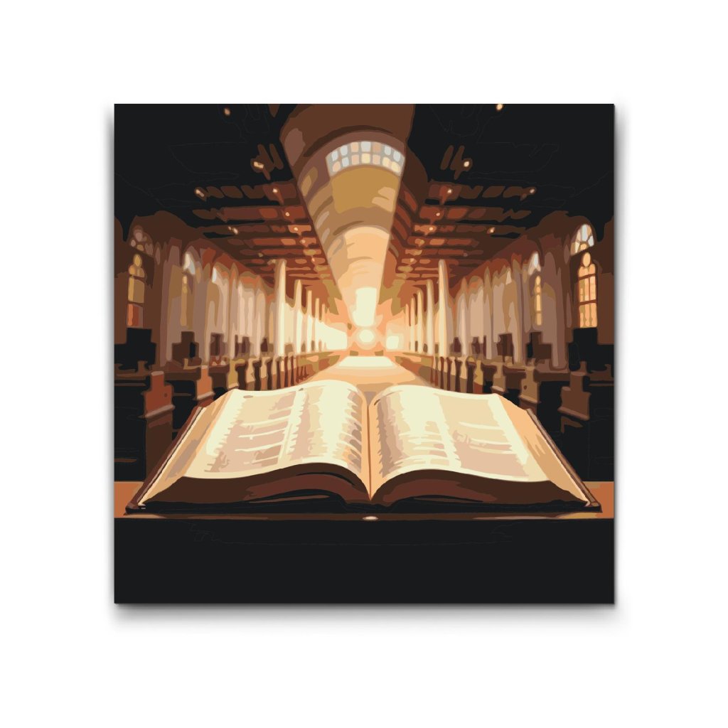 M2_Painting_by_Numbers_-_Bible_in_the_church
