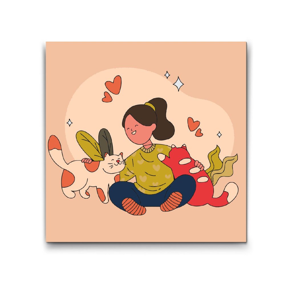 M2_Painting_by_Numbers_-_Illustration_-_Love_for_cats