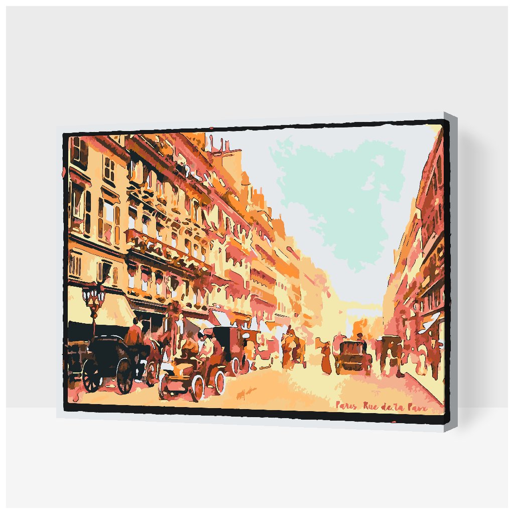 Paint by Number - Vintage Paris