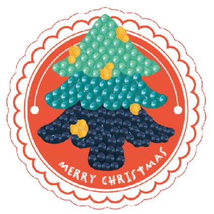Diamond stickers - Merry Christmas 3