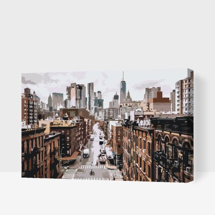Paint by Number - Manhattan, New York City