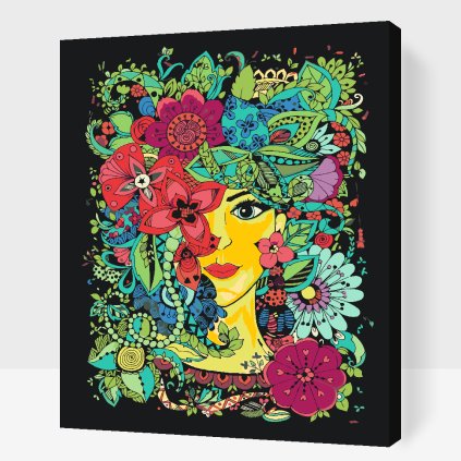 Paint by Number - Woman Mandala