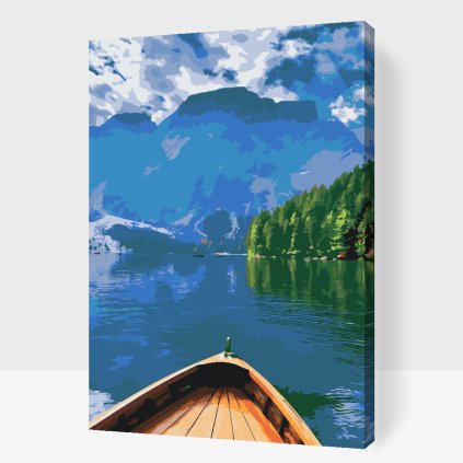 Paint by Number - Lago di Braies, Italy