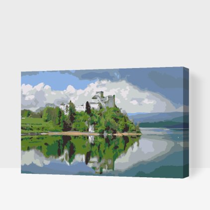Paint by Number - Niedzica Castle, Poland