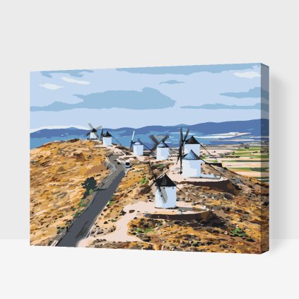 Paint by Number - Windmills, Toledo 2