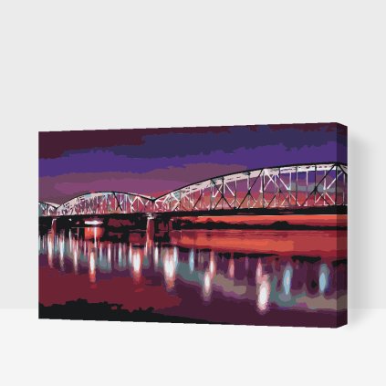 Paint by Number - Bridge in Torun, Poland