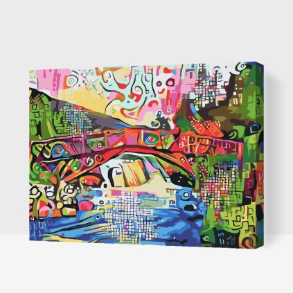 Paint by Number - Colorful Bridge 2