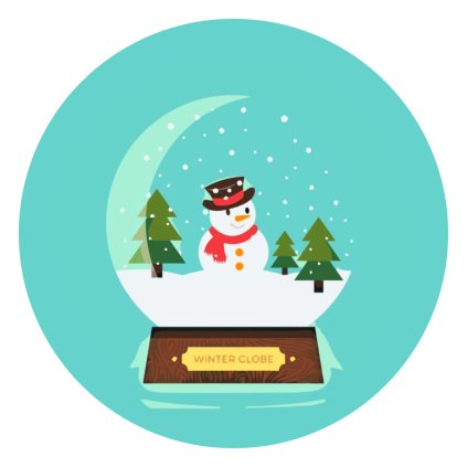 Paint by Number - Paperweight - Snowman