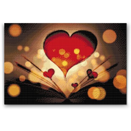 Diamond Painting - Love of Reading