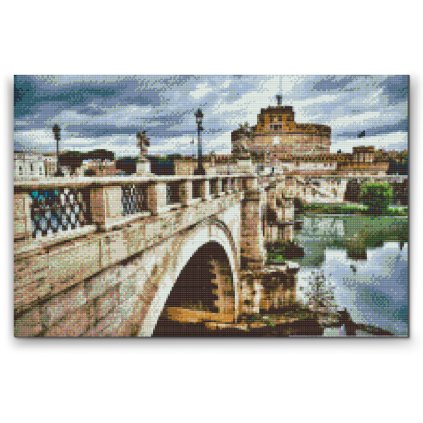 Diamond Painting - Castle Sant Angelo in Rome 2