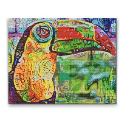 Diamond Painting - Colorful Toucan