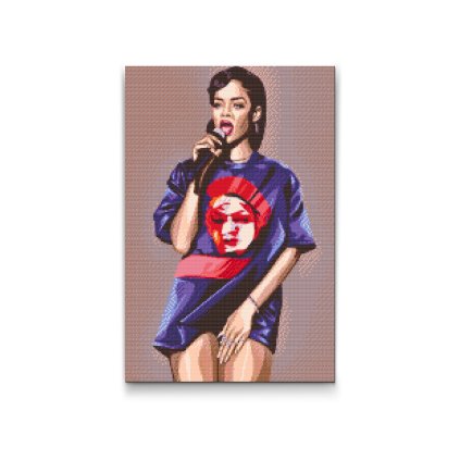 Diamond Painting - Rihanna 2