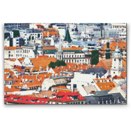 Diamond Painting - Bratislava City View