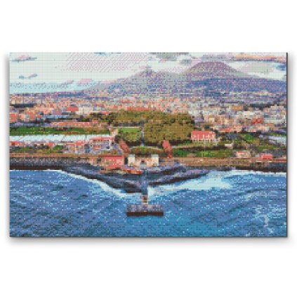 Diamond Painting - Mount Vesuvius, Napoli