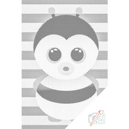 Dotting points - Bee from Poster