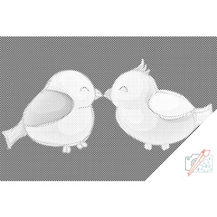 Dotting points - Love Birds