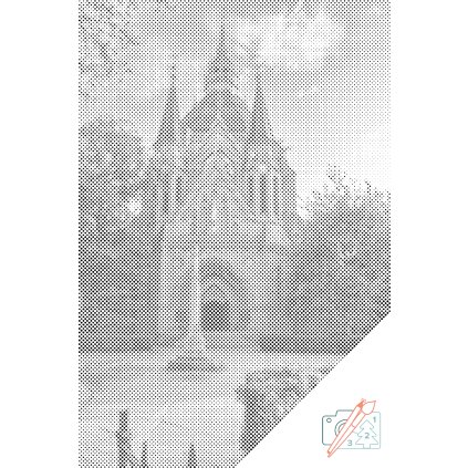 Dotting points -  Breclav - Church of the Visitation of the Virgin Mary