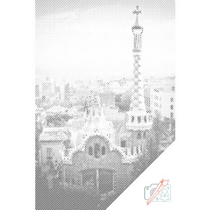 Dotting points - Park Güell, Barcelona 3