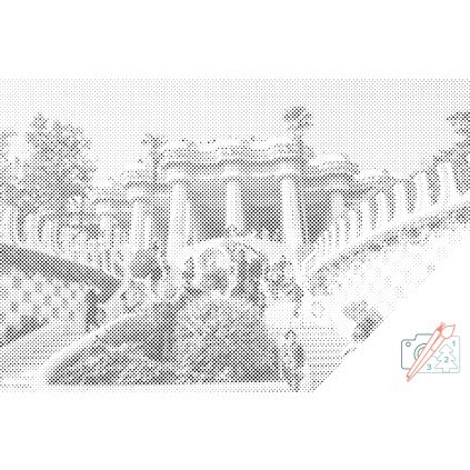 Dotting points - Park Güell, Barcelona 4