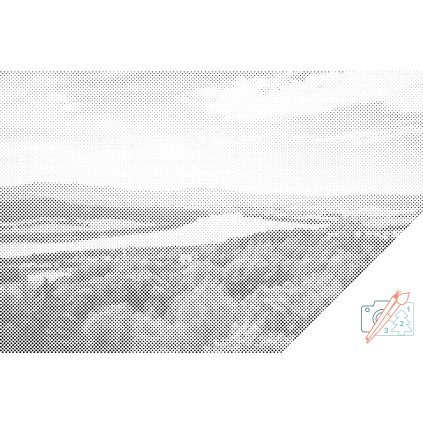 Dotting points - Šumava National Park