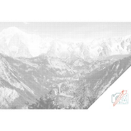 Dotting points - Mont Blanc 2