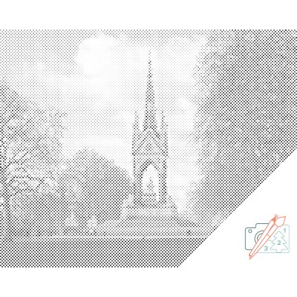 Dotting points - Hyde Park, London