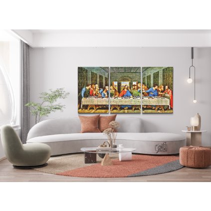 Diamond Painting - Leonardo da Vinci - The Last Supper (set of 3)