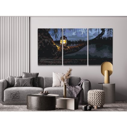 Paint by Number - Night walk (set of 3)