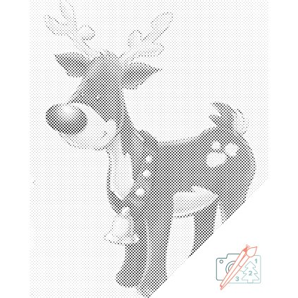 Tečkování - Sob Rudolf