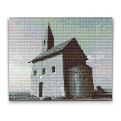 Diamantové malování - Dražďovský kostel, Nitra