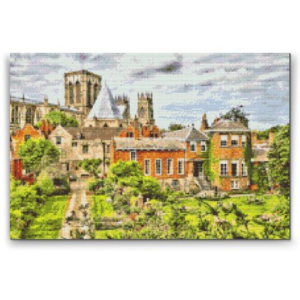 Diamantové malování - York, Anglie