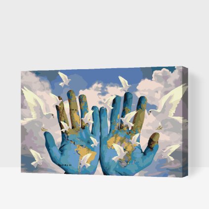 Paint by Number - World in Hands