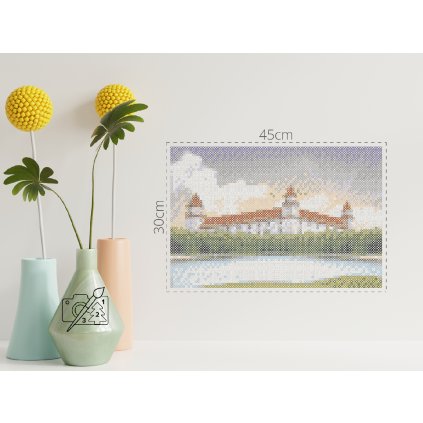 Zažehlovací korálky - Bratislavský hrad 1