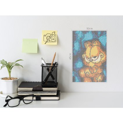 Zažehlovací korálky - Garfield