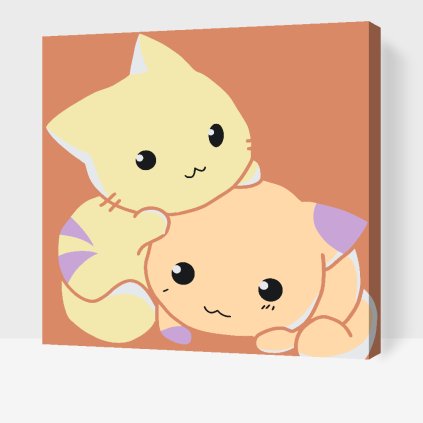 Paint by Number - Cute kitties